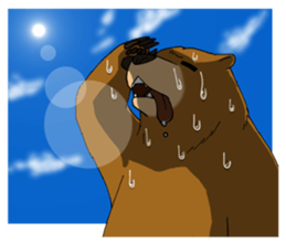 Bear actor sticker #7886027