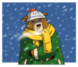 Bear actor sticker #7886028