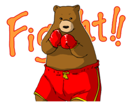 Bear actor sticker #7886030