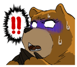 Bear actor sticker #7886031