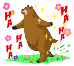 Bear actor sticker #7886032