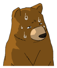 Bear actor sticker #7886034