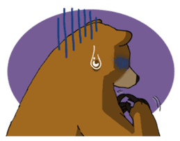 Bear actor sticker #7886035