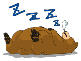 Bear actor sticker #7886036
