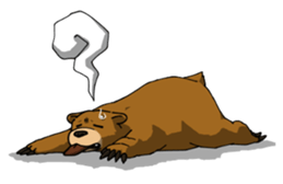 Bear actor sticker #7886038