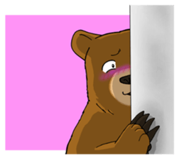 Bear actor sticker #7886040