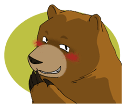 Bear actor sticker #7886041