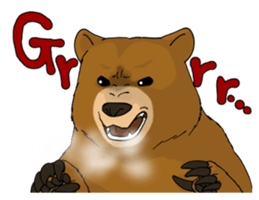 Bear actor sticker #7886042