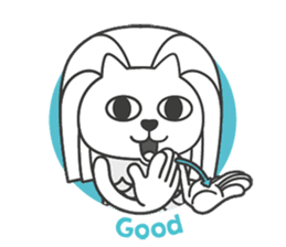 Merdeaf (Singapore Sign Language) sticker #7886251