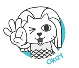 Merdeaf (Singapore Sign Language) sticker #7886255