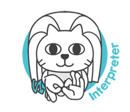 Merdeaf (Singapore Sign Language) sticker #7886277