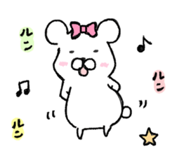 white bear part one sticker #7886308