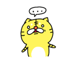 KANSAI DIALECT TIGER AND DEER sticker #7886542