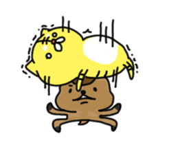 KANSAI DIALECT TIGER AND DEER sticker #7886553