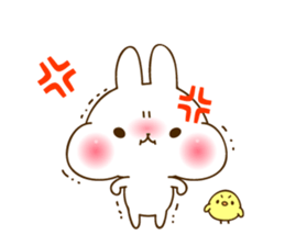 THE cute rabbit Sticker! sticker #7886618