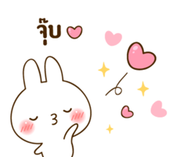 THE cute rabbit Sticker! sticker #7886626