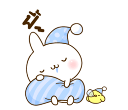 THE cute rabbit Sticker! sticker #7886633