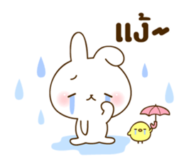 THE cute rabbit Sticker! sticker #7886642
