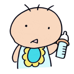 Real intention of baby sticker