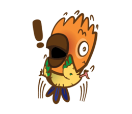Taohoo : the Sun Conure sticker #7887300