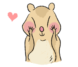 Fiyng squirrel and nocturnal animals sticker #7887954