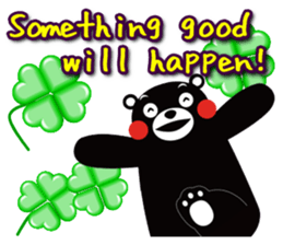 KUMAMON sticker(English) sticker #7887964