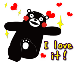 KUMAMON sticker(English) sticker #7887965