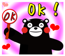KUMAMON sticker(English) sticker #7887966