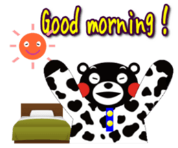 KUMAMON sticker(English) sticker #7887968