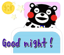 KUMAMON sticker(English) sticker #7887969