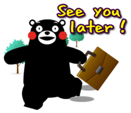 KUMAMON sticker(English) sticker #7887970