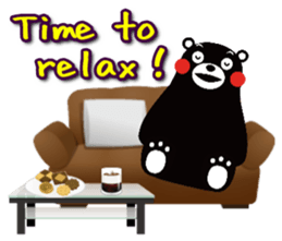 KUMAMON sticker(English) sticker #7887974