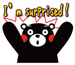 KUMAMON sticker(English) sticker #7887976