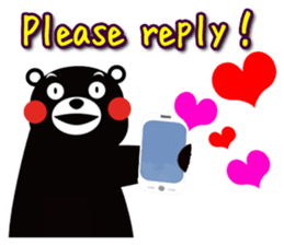 KUMAMON sticker(English) sticker #7887978