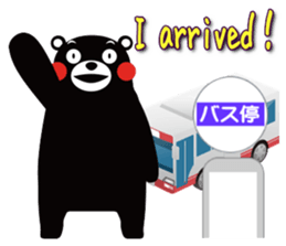KUMAMON sticker(English) sticker #7887979