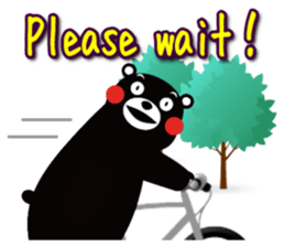 KUMAMON sticker(English) sticker #7887980