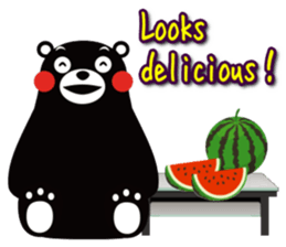 KUMAMON sticker(English) sticker #7887981