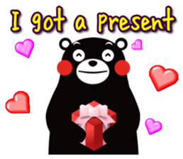 KUMAMON sticker(English) sticker #7887988