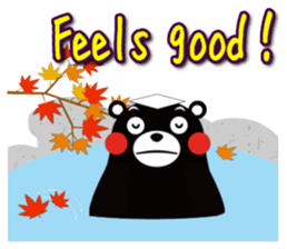 KUMAMON sticker(English) sticker #7887989