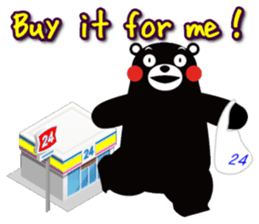 KUMAMON sticker(English) sticker #7887992