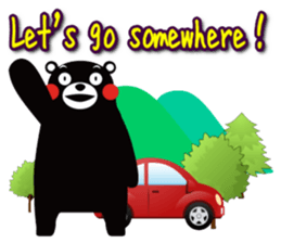 KUMAMON sticker(English) sticker #7887997