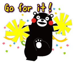 KUMAMON sticker(English) sticker #7887998