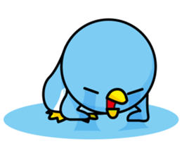 Crybaby Penguin sticker #7888011