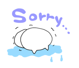 uzakawa drooping eyes cat3 sticker #7888663