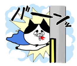 uzakawa drooping eyes cat3 sticker #7888673