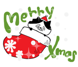 uzakawa drooping eyes cat3 sticker #7888681