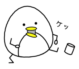 WHITE PENGUIN! sticker #7888772
