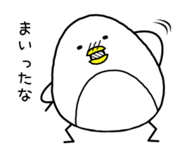 WHITE PENGUIN! sticker #7888783