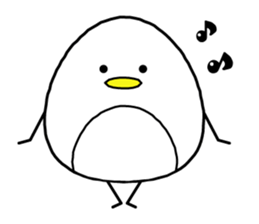 WHITE PENGUIN! sticker #7888801