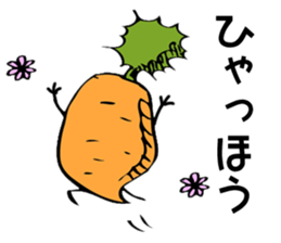 maybe carrot sticker #7888929